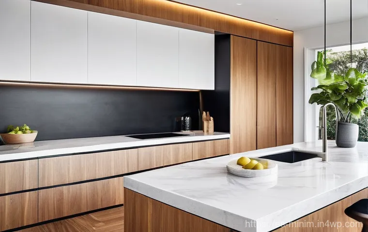 미니멀리즘을 위한 가전제품 선택 가이드 - **Prompt 1: Multifunctional Kitchen Hub**
"A brightly lit, modern minimalist kitchen with a seam... 미니멀리즘을 위한 가전제품 선택 가이드 - **Prompt 1: Multifunctional Kitchen Hub**
"A brightly lit, modern minimalist kitchen with a seam...